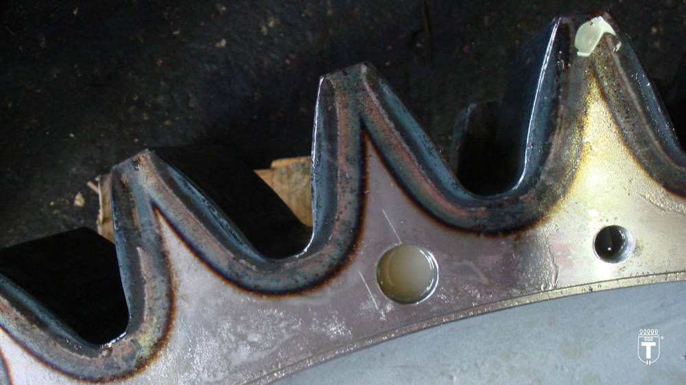 PROFILO TEMPRA FIANCO E FONDO DENTE